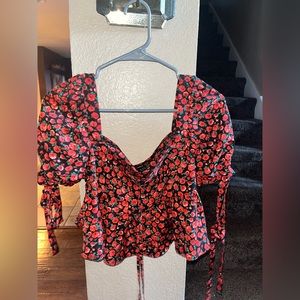 Cute floral top